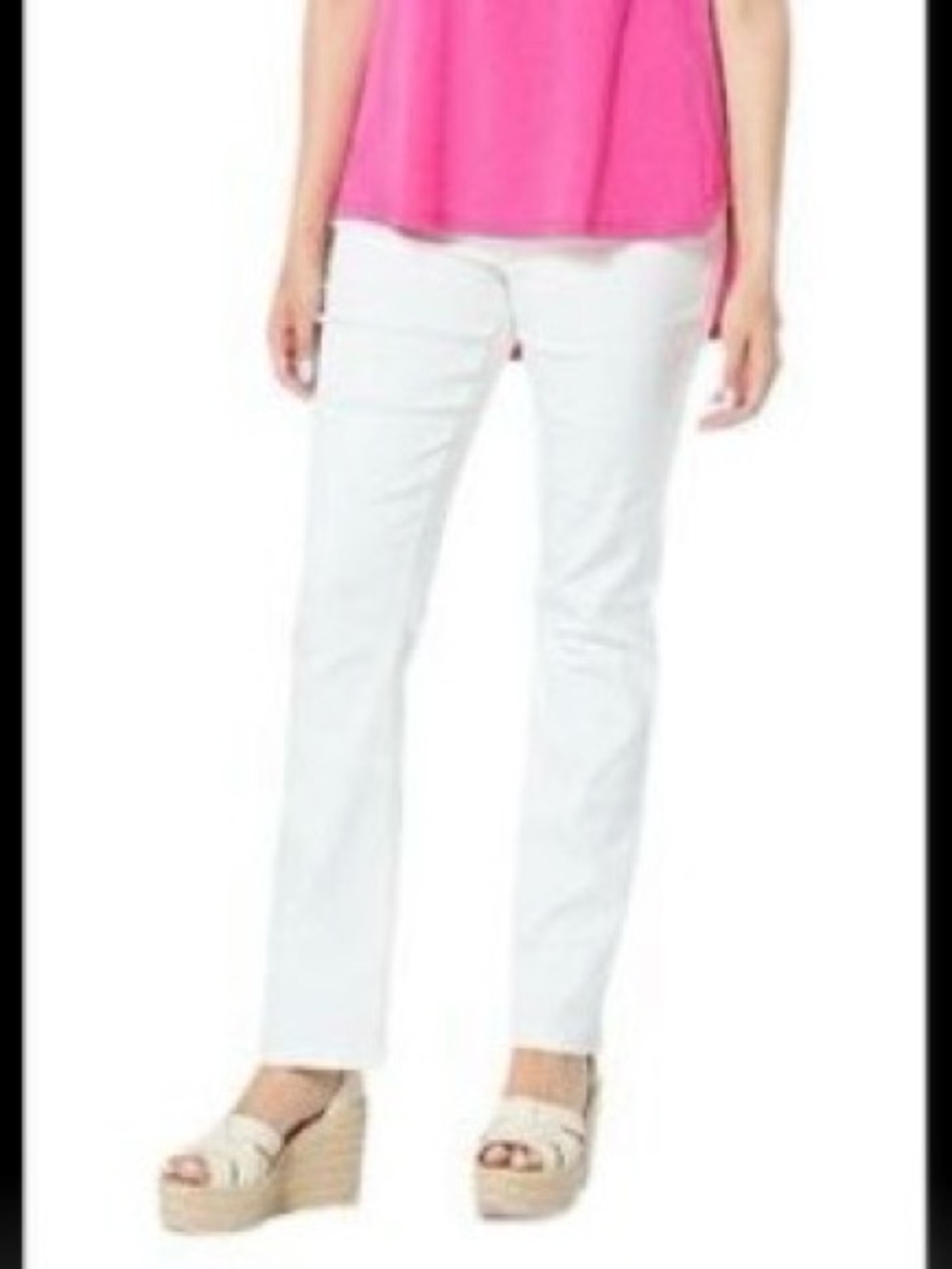 DG2 Virtual Stretch White Jeans